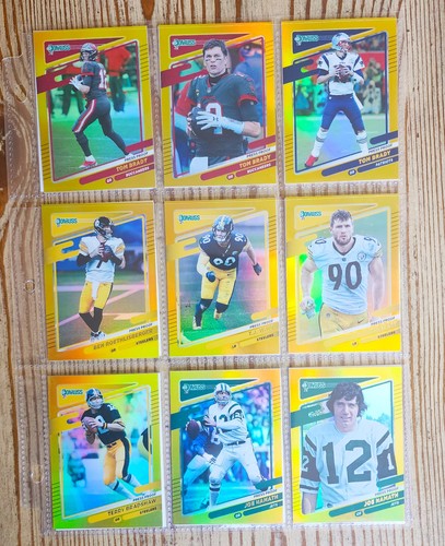 2021 donruss football - 2021, gold